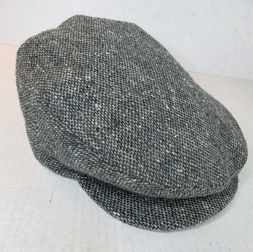 JONATHAN RICHARD Donagel Tweed Woven Cap Large. Vintage - Picture 2 of 12